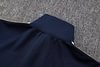 Joyfball 2025/2026 Juventus Long Zipped Jacket Royal Blue Football Jersey （Vintage style）