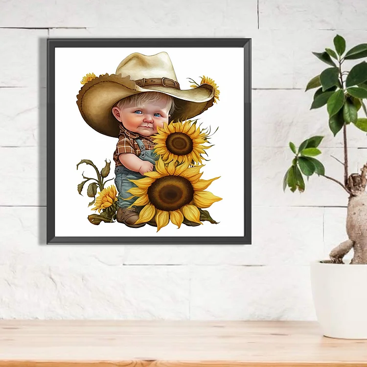 Full Round Drill Diamond Painting - Sunflower - 40*70cm