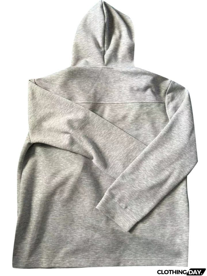 Men's Trendy Double-Breasted Hooded Casual Woolen Coat