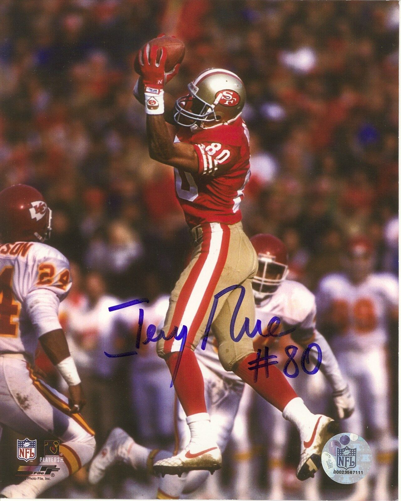 JERRY RICE 49ers Autographed Signed 8x10 Reprint Photo Poster painting!