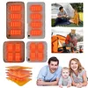 Winter Warm Seat Pad USB Power 3 Levels Heating Seat Cushion for Camping Stadium