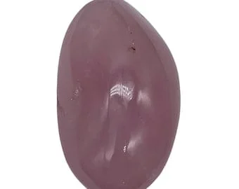 pornhint Pornhint Rose Quartz Oval Meditation Worry-Stone | 71x42x26 mm | Pink | 1 Stone |