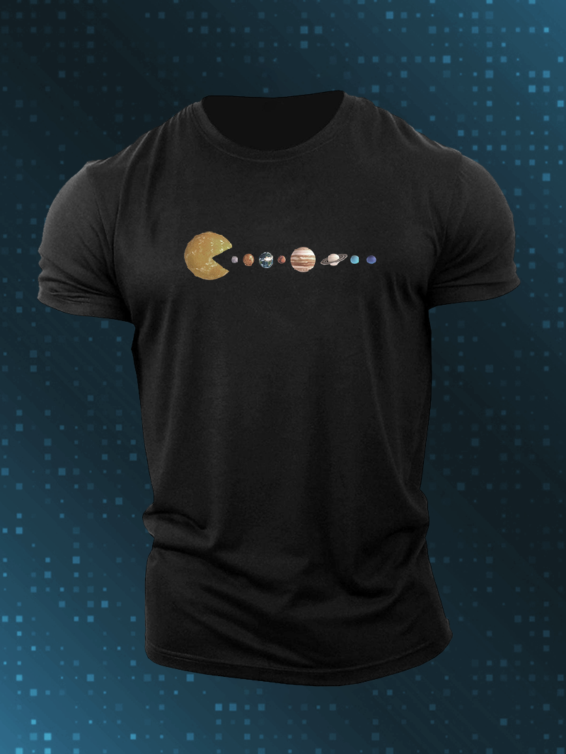 Men's Star Snake Short-Sleeved Shirt
