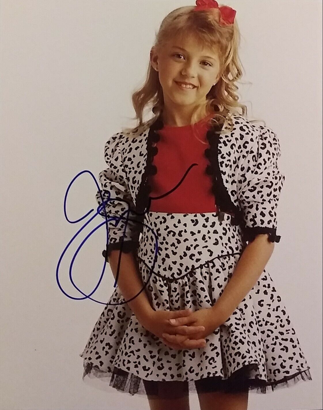 Jodie Sweetin signed 8 x 10