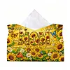 DIY Diamond Painting Creative Design Leather Handmade Tissue Holder Rhinestones Decorative Tissue Box Craft Kits