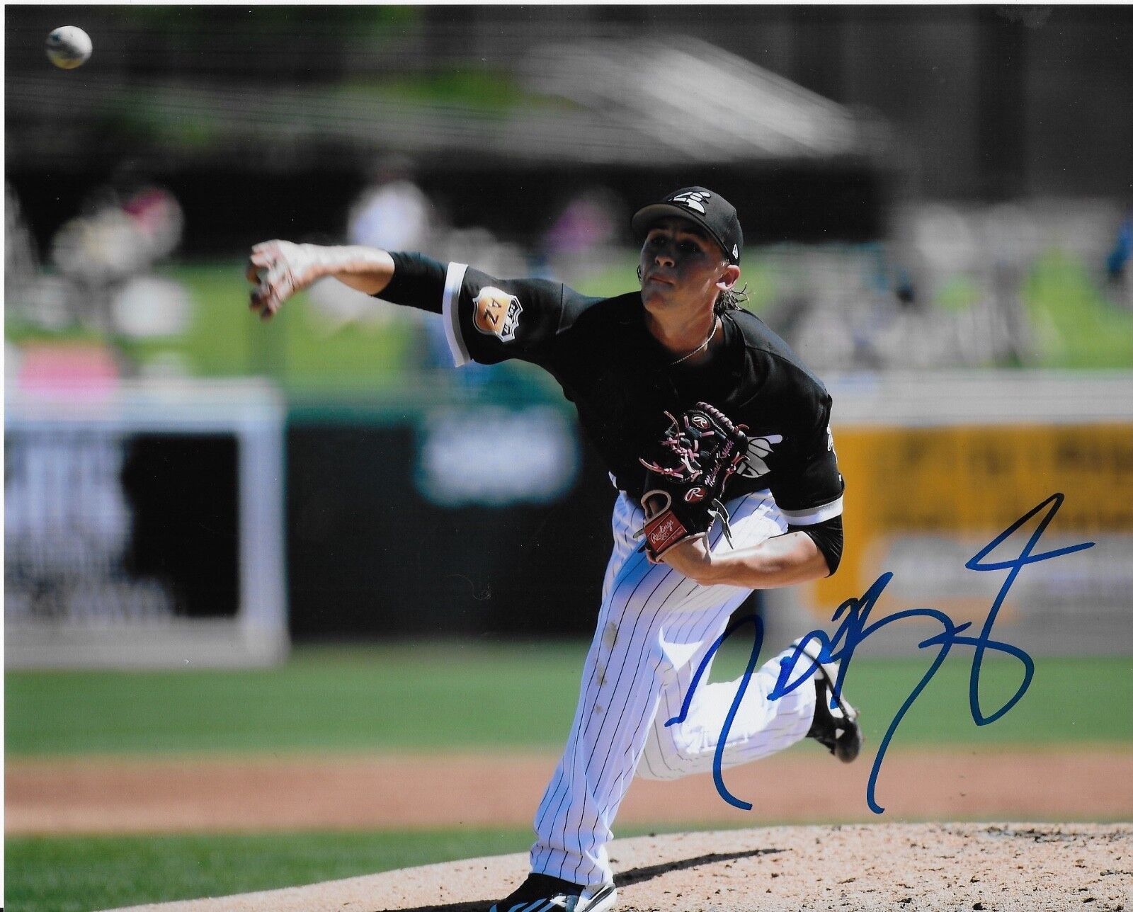 MICHAEL KOPECH 'CHICAGO WHITE SOX' PITCHER SIGNED 8X10 PICTURE *COA 2