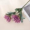Real Touch 2 Heads Chrysanthemum Faux Flower