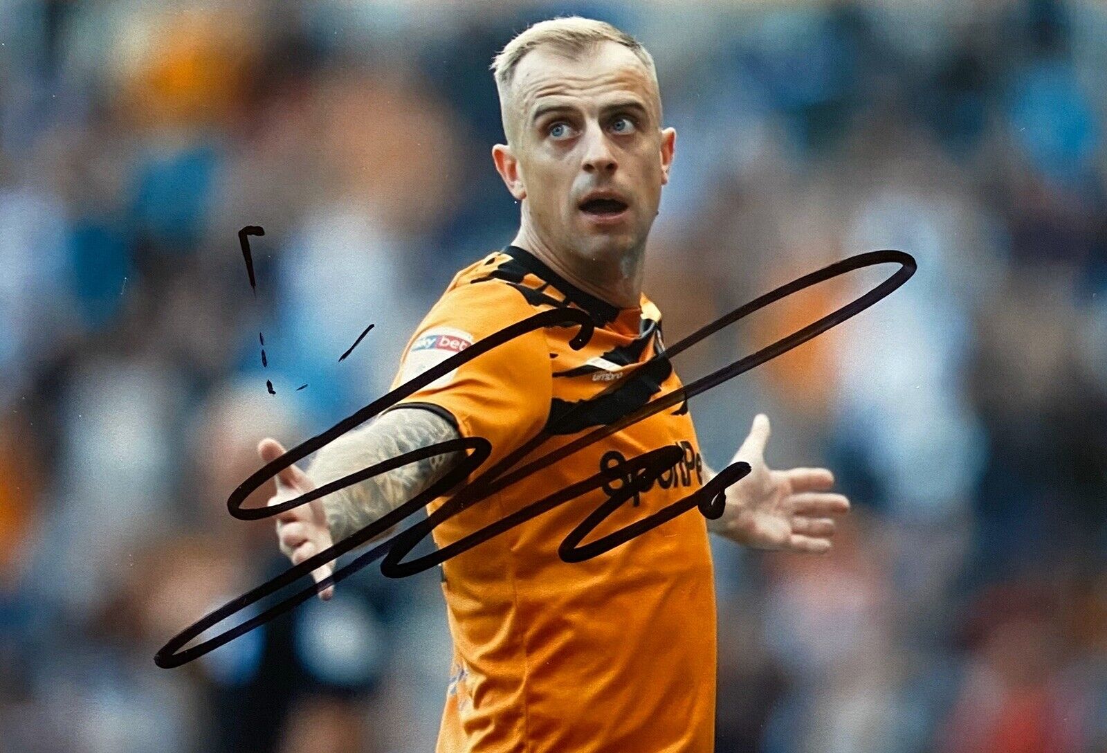 Kamil Grosicki Genuine Hand Signed 6X4 Photo Poster painting - Hull City 5