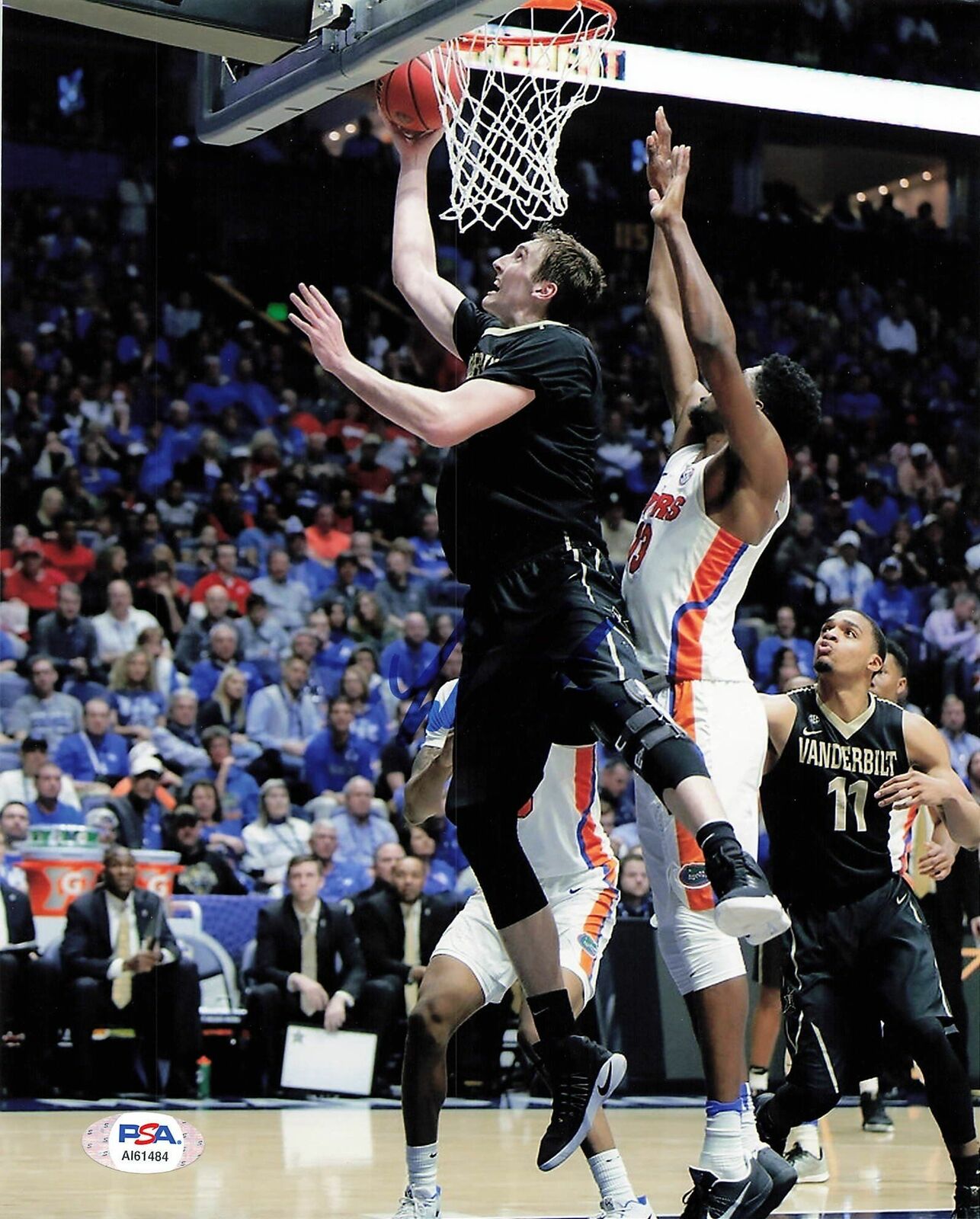 LUKE KORNET Signed 8x10 Photo Poster painting PSA/DNA Vanderbilt Autographed