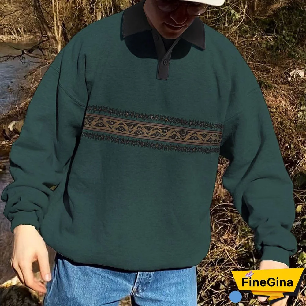 Retro Surfing Unisex Polos Sweater