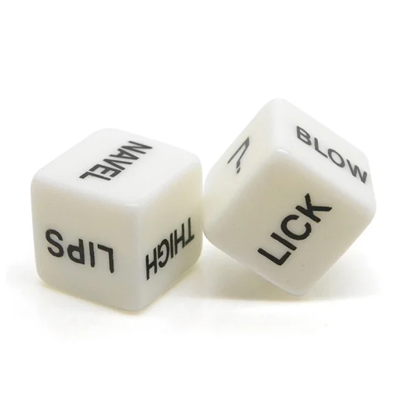 Red Color 6-sided Fun Dice Combination Action Posture Color Dice Entertainment Provocative Products