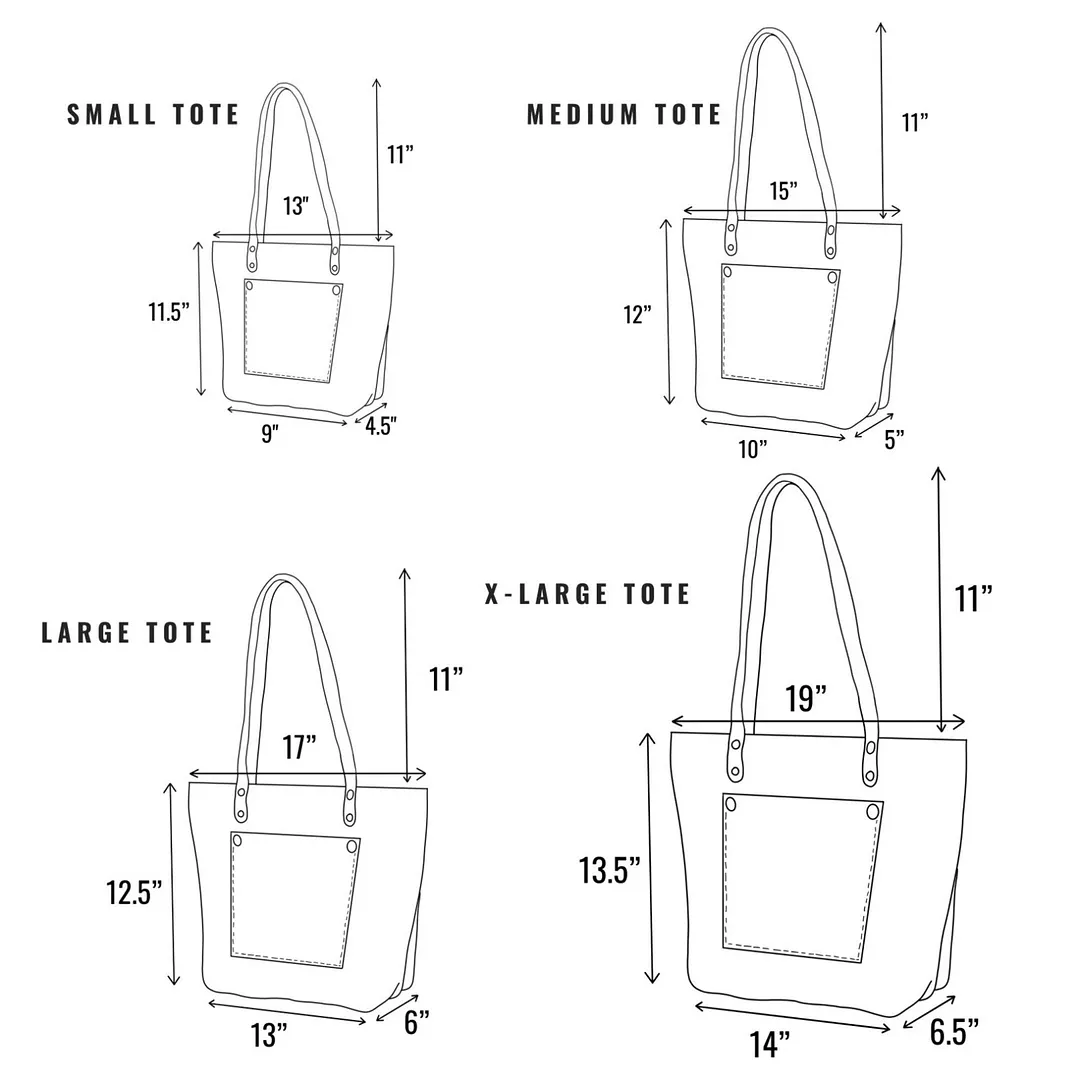 Leather Tote Bag Leather Anniversary Gift for Women Zipper Outside Pocket Totes Leather Purse