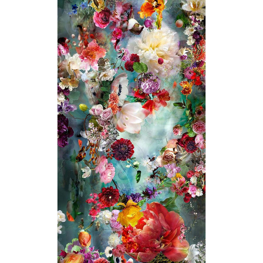 

Flowers Bloom - Round/Square Drill Diamond Painting - 40*80CM (Big Size), Square diamond, 501 Original