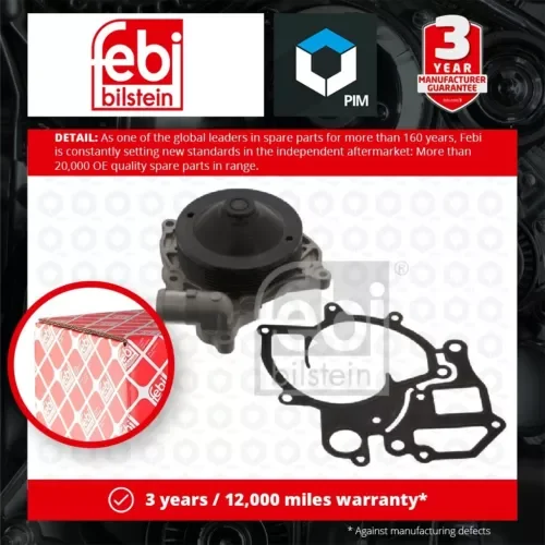 Water Pump 45251 Febi Coolant 99610601151 99610601152 99610601153 99610601154 Parts