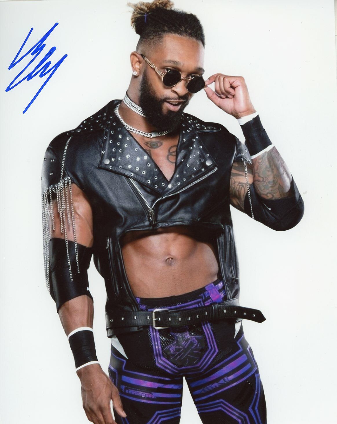 Chris Bey Autographed 8x10 IMPACT#4