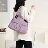Sac fourre-tout en nylon multi-poches imperm&eacute;able de grande capacit&eacute; pour femmes