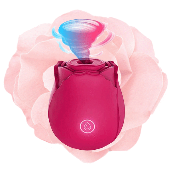Rose Vaginal Sucking Vibrator Stimulating Toys for Women,Seven Colors