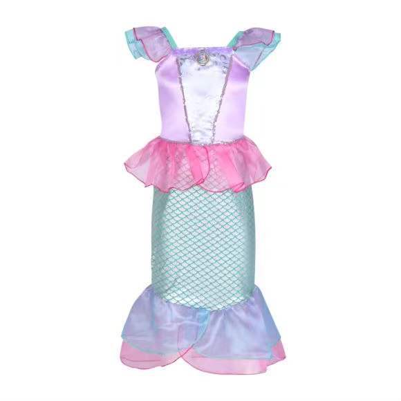 2018 Mermaid Princess Dress for Girls - Halloween Fairy-Tale Costume