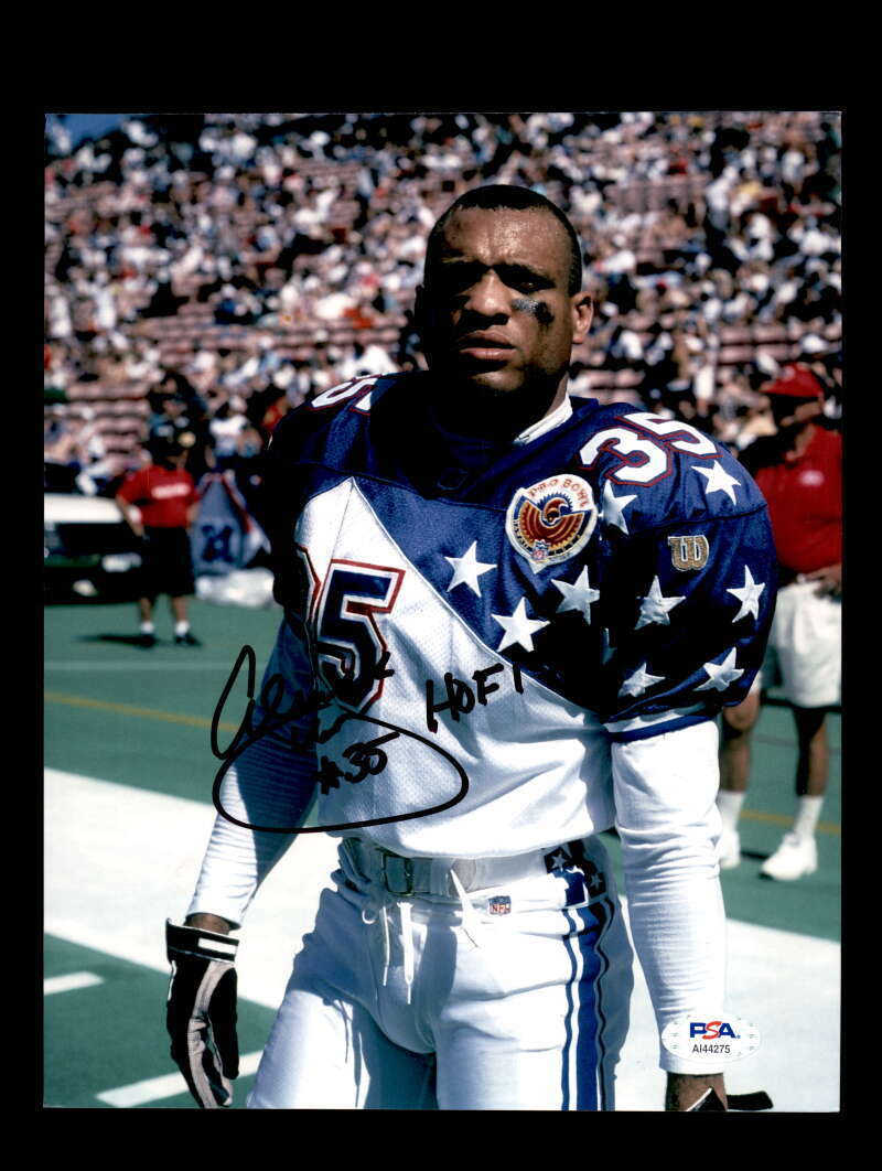 Aeneas Williams PSA DNA Coa Signed Original 8x10 Autograph Photo Poster painting