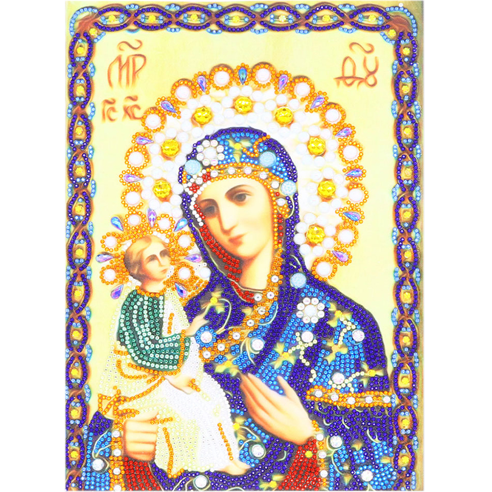 

30*40CM - Special Shaped Diamond Painting - Virgin Mary, 501 Original