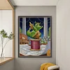 (US Only)Dragon Printed Cross Stitch Kit 50x60cm DIY 14CT Thread Art Needlework Decor
