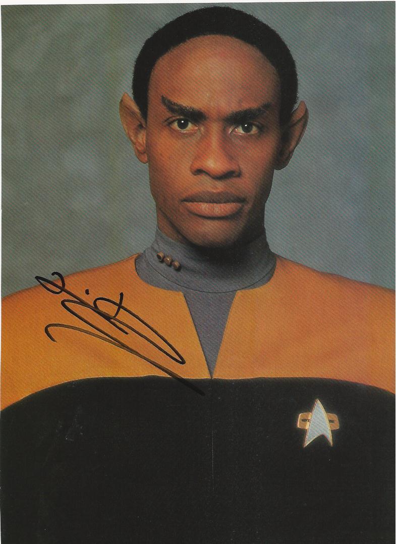 Tim Russ - Star Trek VOY signed Photo Poster painting