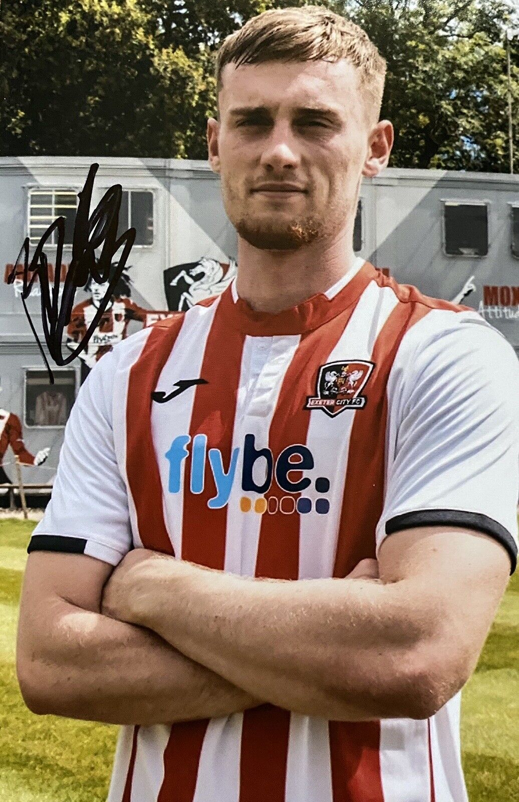 Robbie Cundy Genuine Hand Signed Exeter City 6X4 Photo Poster painting