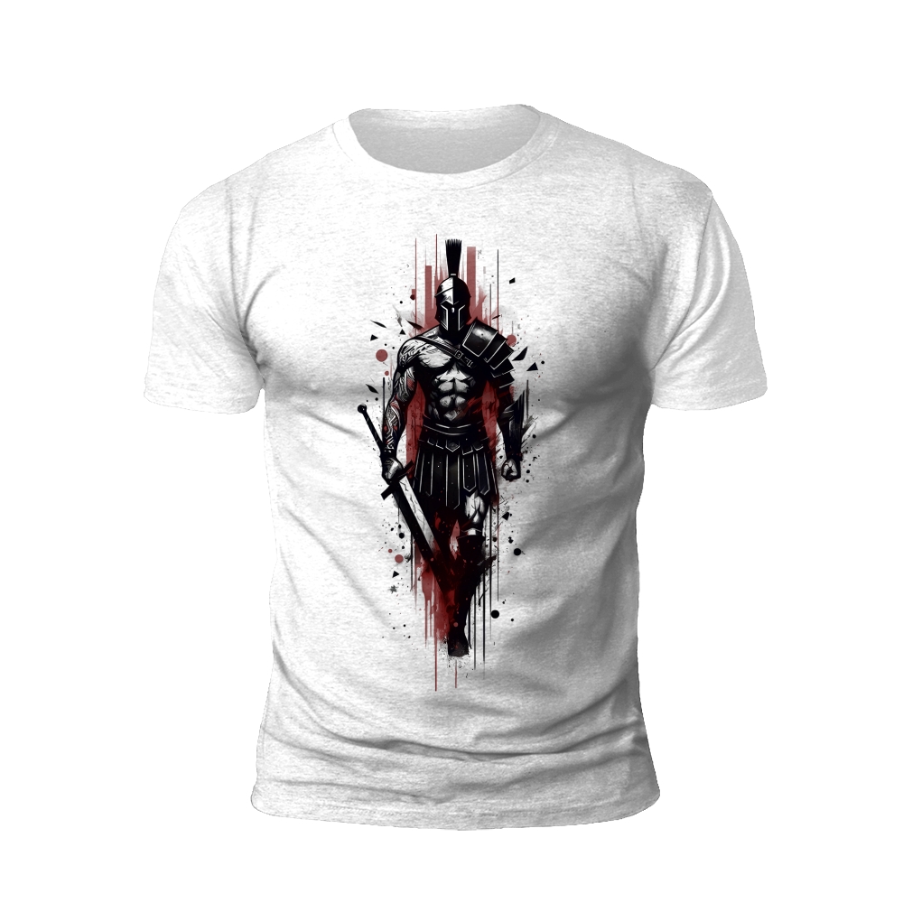 Samurai's Strike: The Warrior's Blade T-shirt