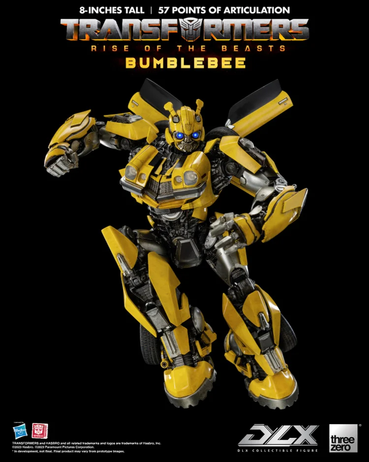 In Stock) ThreeZero Transformers: Rise of the Beasts DLX Bumblebee Figure