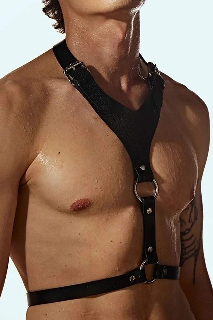 PU Leather Belt Festival Body Harness