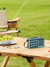 Mini Portable FM Radio BT Wireless Speakers Solar Charging FM Radio Receiver