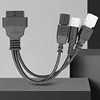 Diagnostic Adapter Cord 3 4 6 Pin Code Reader Adapter Cable for Motorcycle