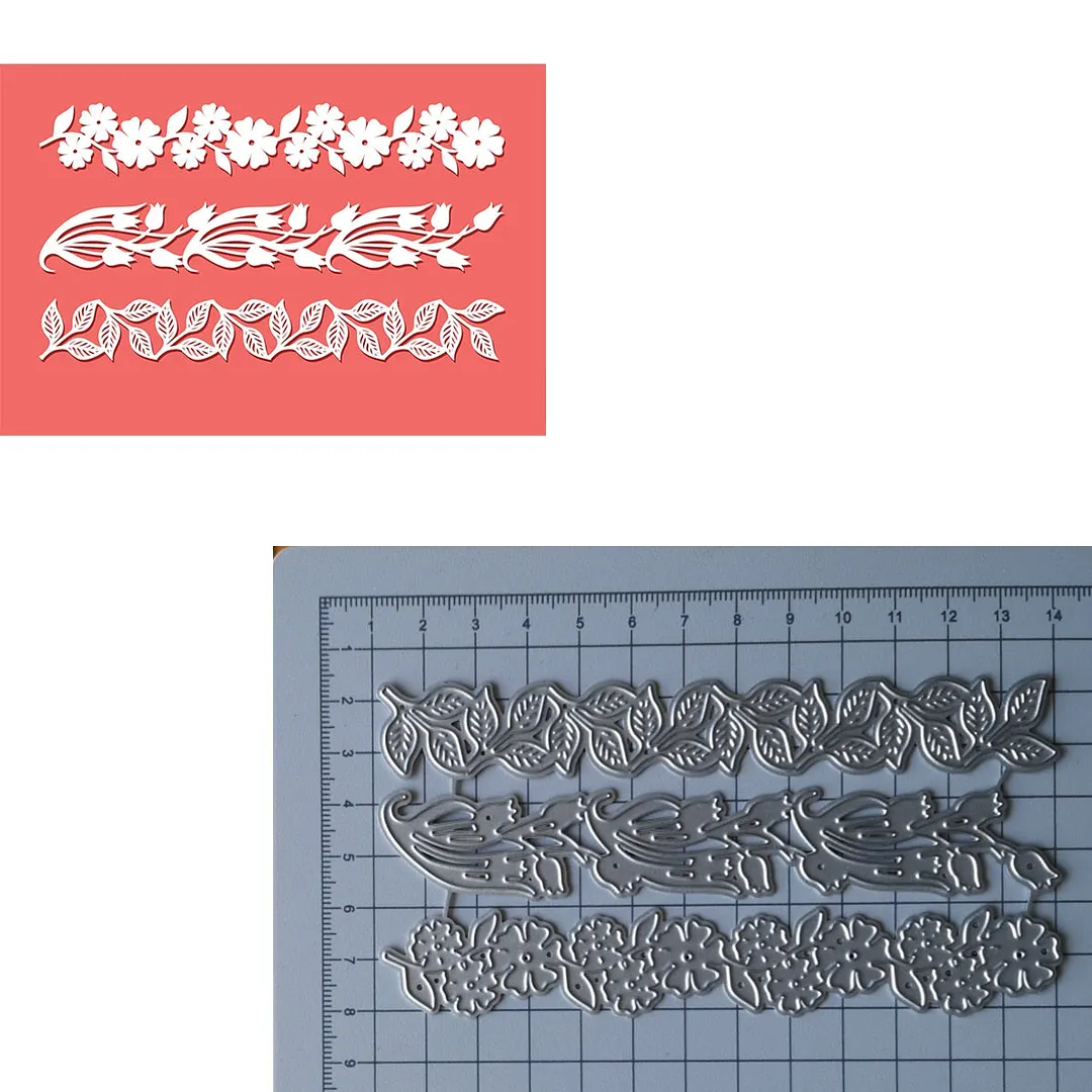Flower Grass Set Paper Cut Metal Craft Dies Card Making Stencils Diy Manual Scrapbooking New Embossing Dies 2021
