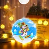 Double Sided Christmas Diamond Painting Battery Powered Chandelier for Home Room