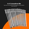 16pcs/set Torx Screwdriver Bit Magnetic Security Electric Screw Driver Kit