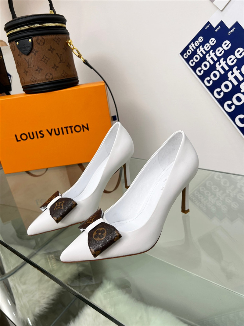 louis vuitton LV bow high heels Sell online Best Quality designer ...