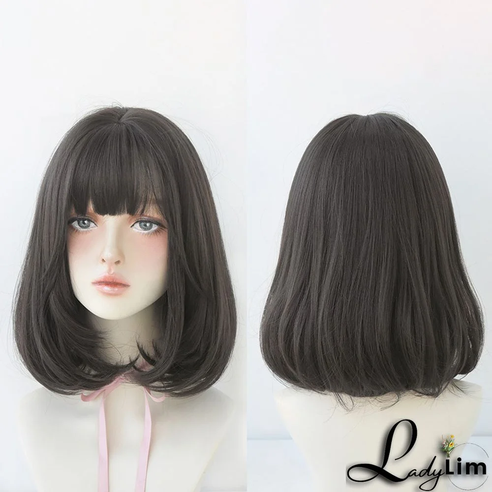 Natural Short Hair Tail Curls Wig