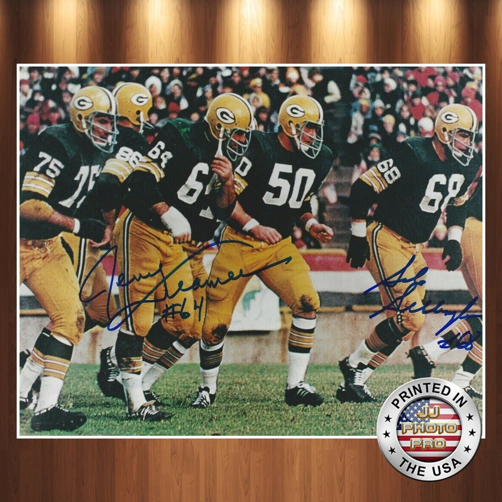 Jerry Kramer Gillingham Autographed Signed 8x10 Photo Poster painting (HOF Packers) REPRINT