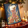 DIY Special Shape Pearl Painting Art - Christmas stocking