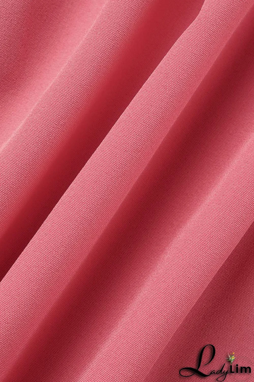 Rose Red Sexy Solid Patchwork Fold Stringy Selvedge Spaghetti Strap A Line Dresses