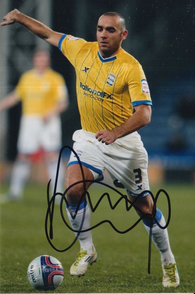 BIRMINGHAM CITY HAND SIGNED DAVID MURPHY 6X4 Photo Poster painting 1.