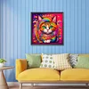 Diamond Painting-DIY Full Round Drill Cat