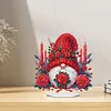 Acrylic Special Shape Flower Cake Desktop Diamond Art Kits for Home Office Decor