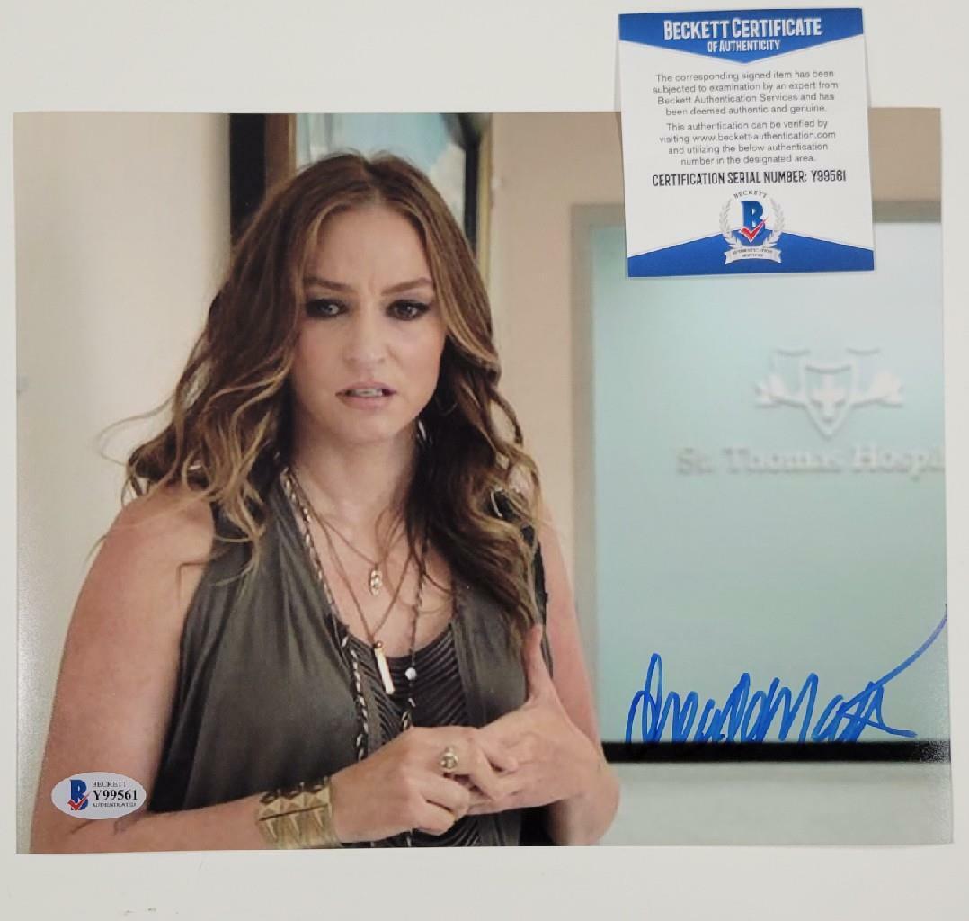 Drea De Matteo signed 8x10 Photo Poster painting Sopranos ~ Sons of Anarchy (C)~ Beckett BAS COA