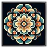 Mandala-11CT Stamped Cross Stitch 40*40cm/15.75*15.75in