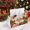 Santa Wife DIY Pearl Diamond Painting PU Cover Tissue Holder Kit Pearl Art Painting Decoration for Home & Gifts