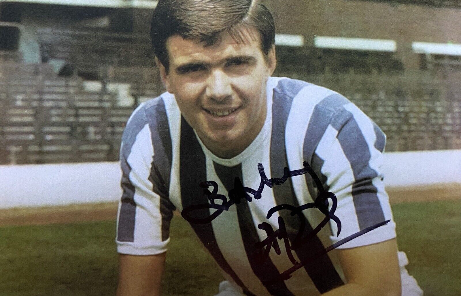 Bobby Hope Genuine Hand Signed West Brom 6X4 Photo Poster painting 3