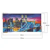 City Night View-Full Round Diamond Painting(50*100cm)