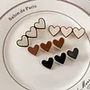 8PCS Lovely Heart Shape Barrettes Hairpins