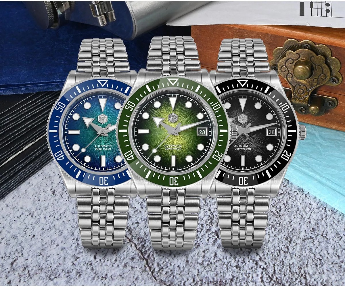 Introducing the New San Martin 40mm Men’s Diver Watch – Miyota 9015 SN0148San Martin Watch San Martin Watches Store | Free Fast ShippingSan Martin Watches